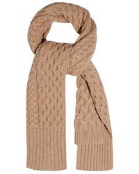 Maison Margiela Chunky Cable Knit Wool Scarf, $605 | MATCHESFASHION.COM | Lookastic