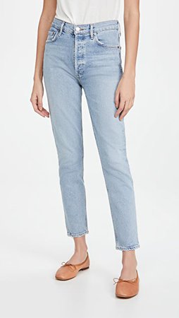 AGOLDE Nico High Rise Slim Fit Jeans | SHOPBOP