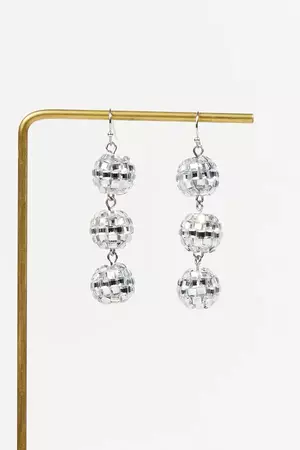 Tiered Disco Ball Earrings | Altar'd State