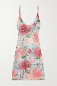 loewe roses strappy dress viscose - Google Search