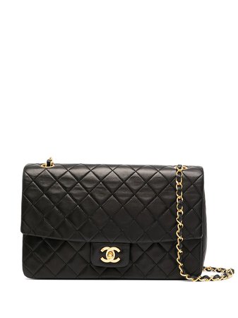 Chanel Pre-Owned 1990s diamond-quilted shoulder bag - FARFETCH