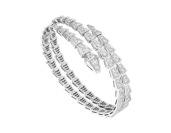 Serpenti White gold Bracelet 357273 | Bvlgari
