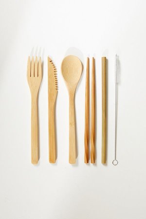 Bamboo Cutlery Set | Urban Outfitters Canada