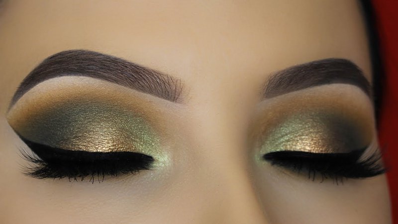 olive green makeup - Google Search
