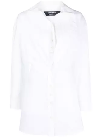 Jacquemus La Robe Baunhilha Mini Shirt Dress - Farfetch
