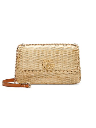 Gucci Straw small shoulder bag - Buy Online SS19 - Quick Shipping, Price