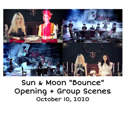 Sun & Moon “Bounce” Opening + Group Scenes