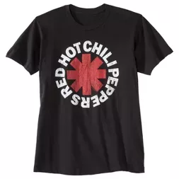 Men's Red Hot Chili Peppers Short Sleeve Graphic T-Shirt - Black Merch Traffic  $8.00