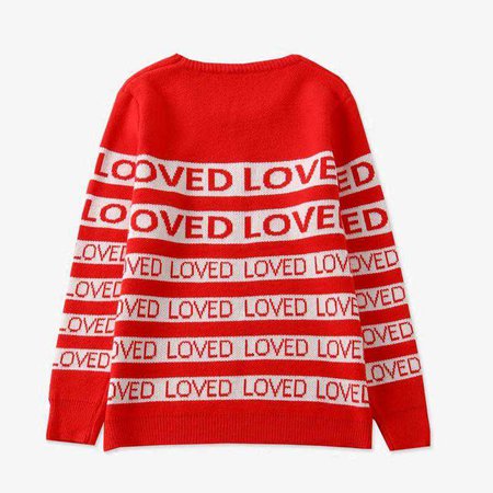 "Loved" Sweater