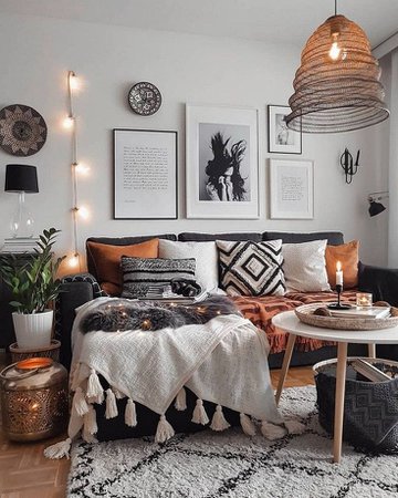 Stay Boho 👗 auf Instagram: „Wir lieben diesen böhmischen Raum b #bohostyle #boho ... - Schlafzimmer Dekoration