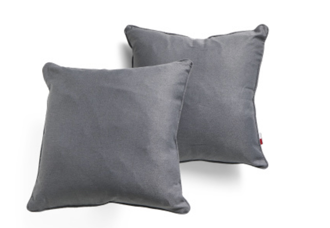 gray pillows