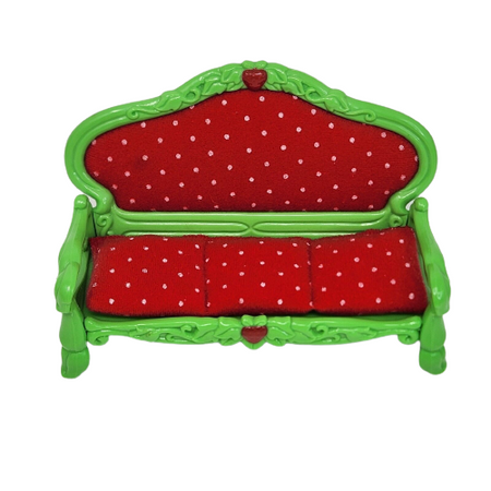 VINTAGE 1983 STRAWBERRY SHORTCAKE BERRY HAPPY HOME CHEERY LIVING ROOM COUCH | eBay