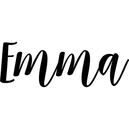 emma name cursive