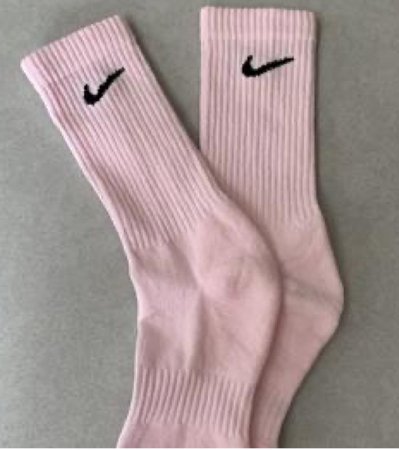 nike pink socks