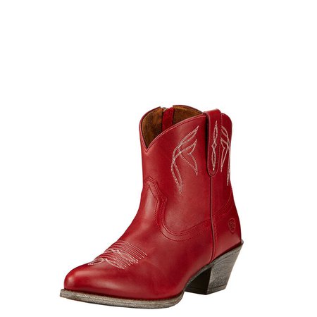 Darlin Western Boot - Rosy Red