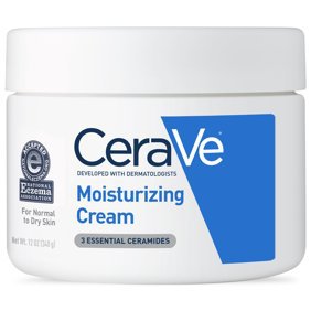 CeraVe Moisturizing Cream, Face and Body Moisturizer, 16 oz - Walmart.com