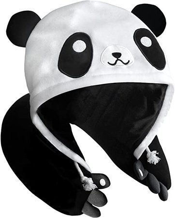 Amazon.com: Panda Bear Neck Pillow with Hood: Kitchen & Dining