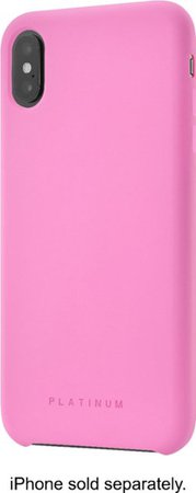 Platinum Silicone Case for Apple® iPhone® XS Max Hot Pink PT-MAXLLSP - Best Buy