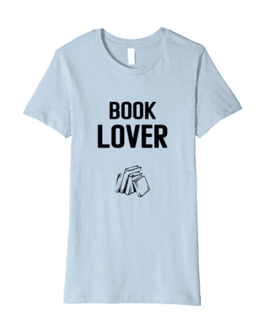 Book Lover T-shirt - blue