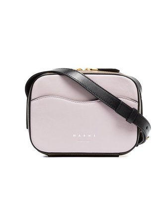 $1,190 Marni Brown And Pink Crossbody Box Bag - Buy Online - Fast Delivery, Price, Photo