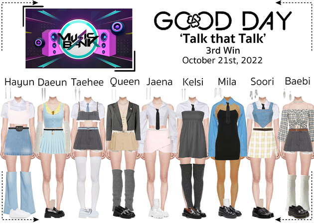 GOOD DAY - Music Bank - ‘Talk That Talk’