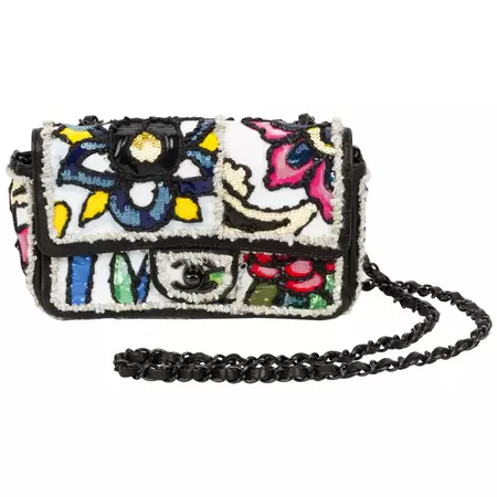 Chanel Limited Edition Hand Beaded Jewel Bag at 1stDibs | chanel beaded bag, beaded chanel bag, beaded bag chanel