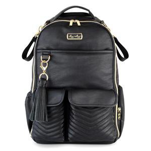 PREORDER Itzy Ritzy Jetsetter Black Boss Diaper Bag Backpack – The Nurturing Elephant