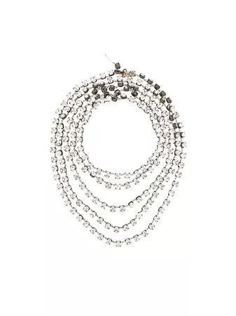 Ann Demeulemeester beaded necklace £218 - Fast Global Shipping, Free Returns
