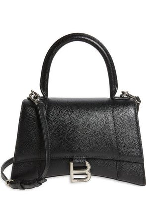 Balenciaga Small Hourglass Leather Shoulder Bag | Nordstrom