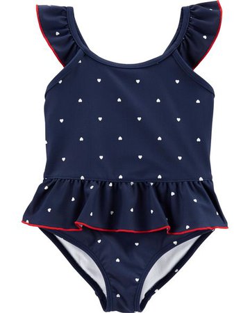 Baby Girl Carter's Polka Dot 1-Piece Swimsuit | Carters.com