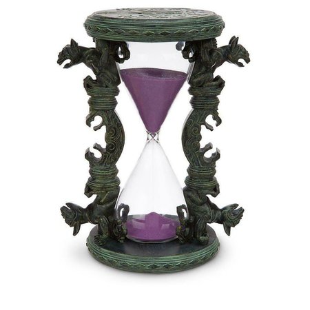 Disney The Haunted Mansion Hourglass Purple | eBay