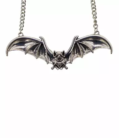 Silver Bat Necklace – Unique Vintage