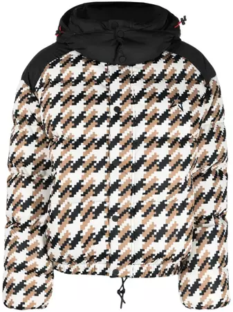 Perfect Moment Moment houndstooth-pattern Puffer Jacket - Farfetch