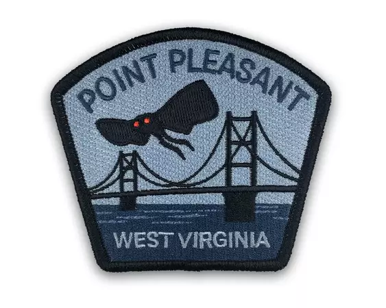 Point Pleasant West Virginia Travel Patch mothman - Etsy