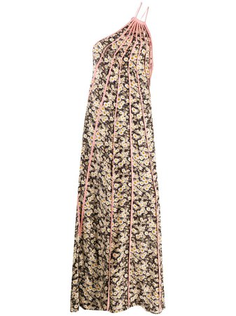 Stella McCartney Louisa Floral Midi Dress - Farfetch