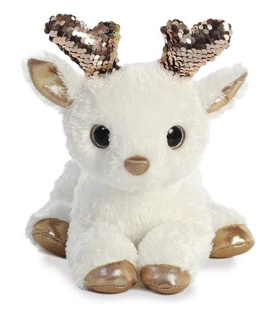 White Reindeer Toy