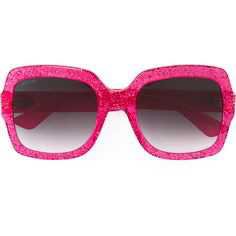 pink Gucci sun glasses