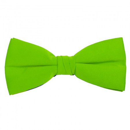 Lime Green Bow Tie 1