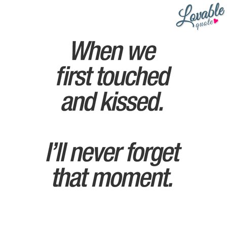 romantic first kiss quotes - Google Search
