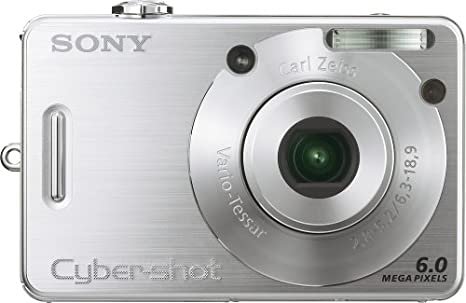Amazon.com : Sony Cybershot DSCW50 6MP Digital Camera with 3x Optical Zoom : Point And Shoot Digital Cameras : Electronics