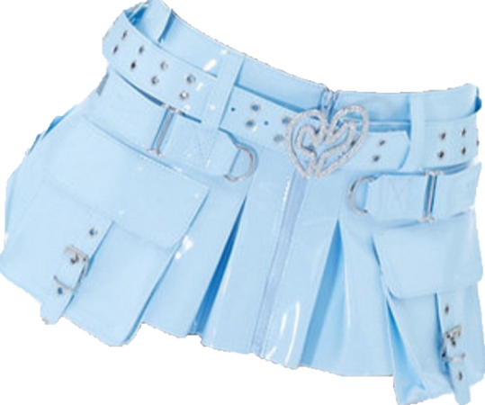 dominnico blue skirt