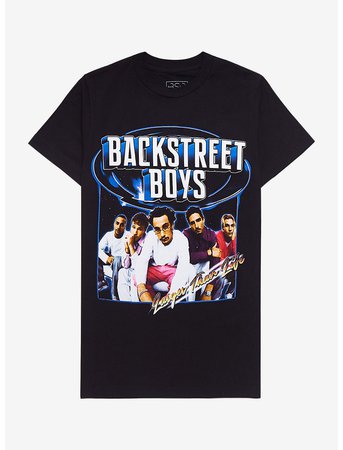 Backstreet Boys Larger Than Life Photo Girls T-Shirt