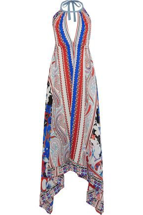 Pleated printed silk crepe de chine mini dress | ETRO | Sale up to 70% off | THE OUTNET