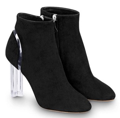 LV Black Ankle Boots
