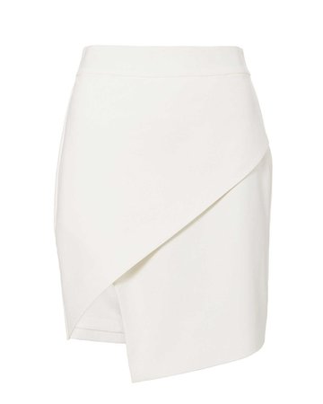 White Wrap Skirt