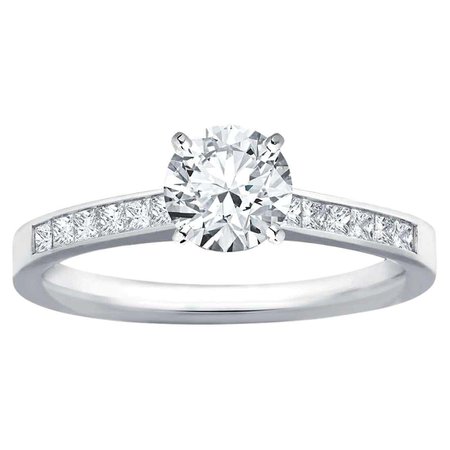 Customizable GIA Certified Natkina Engagement Ring Round Diamond Natkina Engagement For Sale at 1stDibs