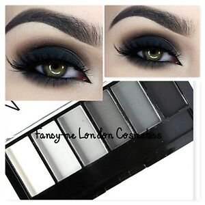 TECHNIC - MATTE SMOKEY - 6 Shade Eyeshadow Palette - BLACK - GREY WHITE SEALED 5021769255031 | eBay