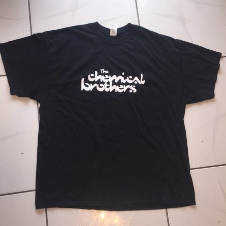 The chemical Brothers shirt • Size XL • Good Condition no • - Depop