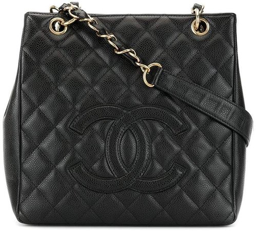 Pre-Owned 2003 quilted CC tote