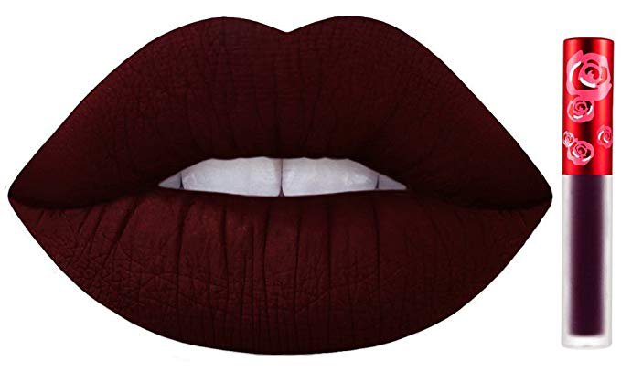 Amazon.com : Lime Crime Velvetines Liquid Matte Lipstick - Bloodmoon : Beauty